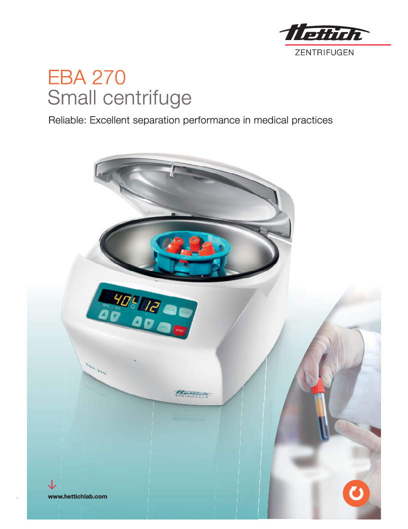 

HETTICH EBA 270 Manual (Engelsk)

