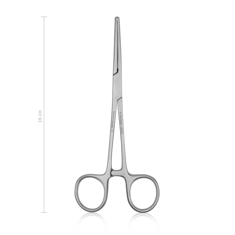 Arterieklemmer/kocher med hager KOCHER-OCHSNER