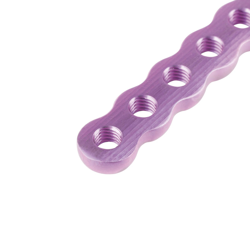 Knogleplade EickLoxx, 41 huller, System 1.7/2.3, lilla