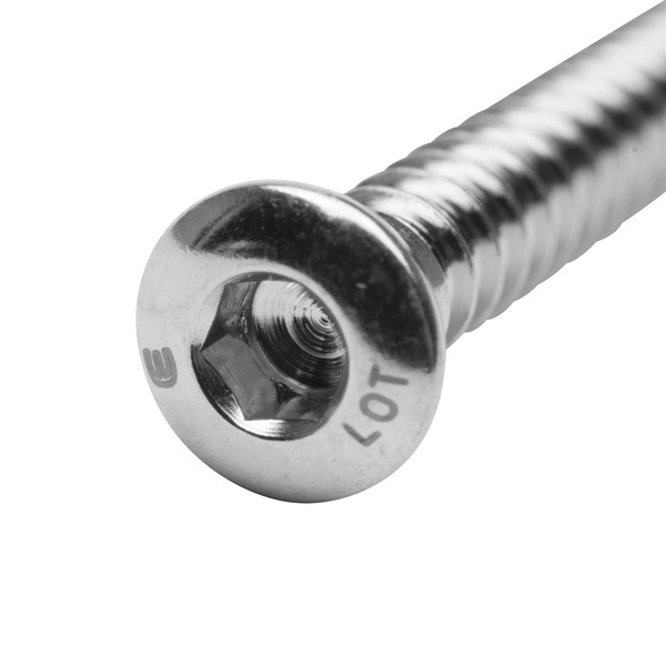 Cortical skruer i rustfrit stål, selvskærende med Ø: 1,5 mm, L: 18 mm, 5 stk/pakke