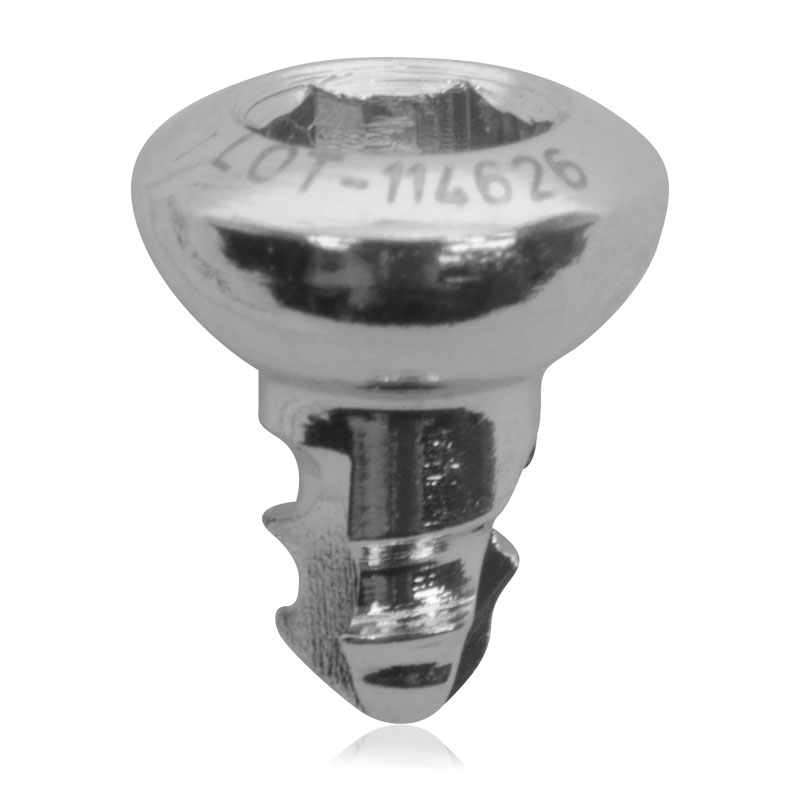 Cortical skruer i rustfrit stål, selvskærende med Ø: 2,7 mm, L: 6 mm, 5 stk/pakke