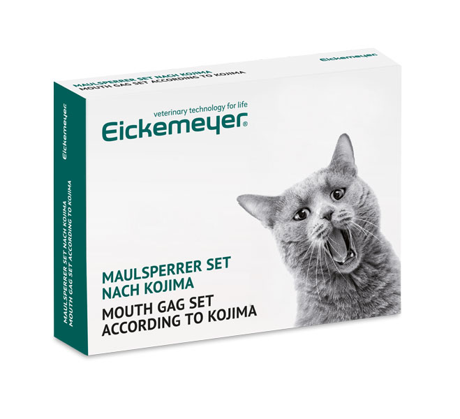 Eickemeyer Kojima mundspærre sæt, 5 stk. i forskellige størrelser fra XS-XL.
