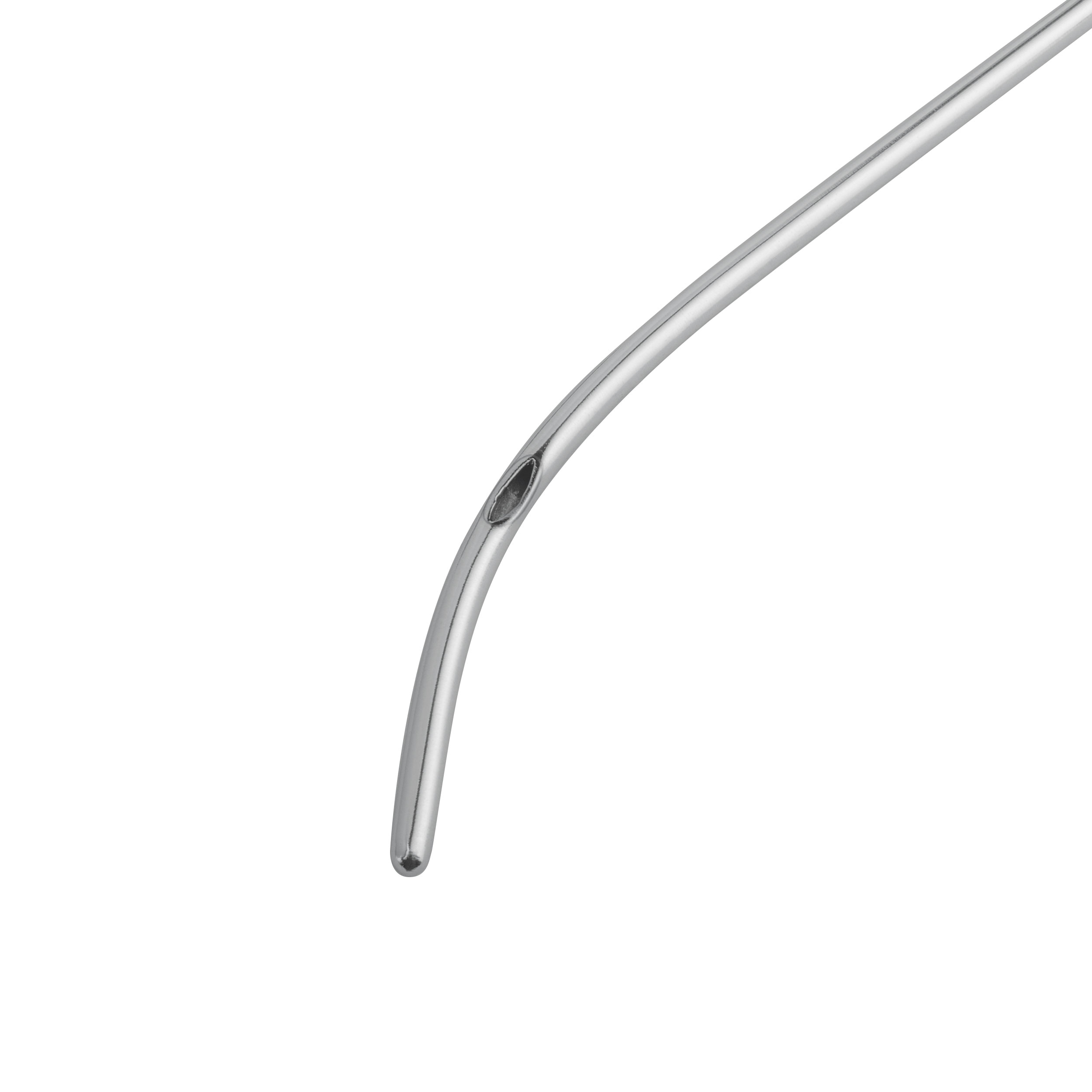 Urinkateter i rustfri stål, 2,0 x 180 mm, til tæver